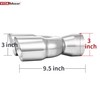 YITAMOTOR Stainless Steel Y Pipe 3" Inch ID Single to