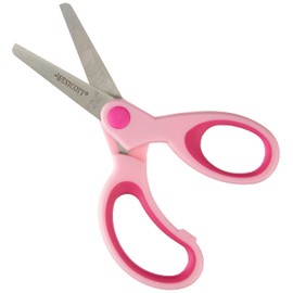 Westcott E-21580 00 Softgrip Kids Scissor, blunt tip, 5"/13 cm, pink