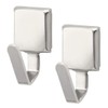 Magex Magnetic Hooks, Metal Micro Hooks, Small, 2 Pcs, 2kgf,
