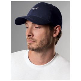Trigema Men's Baseball Cap Blue Blau (navy 046) Large