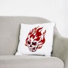 Doodlream Flame Skull Painting Stencil 29.7 x 21cm Drawing DIY