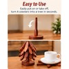 4-Piece Bamboo Trivet Set for Hot Pots & Pans –