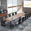 Tribesigns 6FT Conference Table, Rectangular Meeting Room Tables, Modern Industrial