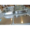 Ooya Kinzoku ABT08006 18-8 Pair Bat Lid, No. 6, 18-8