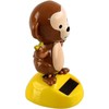 Ymhapp Cute Monkey Solar Power Dancing Monkey Figure for Car