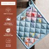 Maison d' Hermine Spring/Summer Set with Oven Gloves and Pot