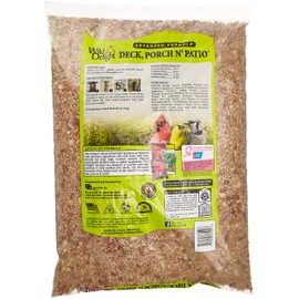 Wild Delight Deck, Porch N' Patio No Waste Bird Food, 20 lb-(374200),Tan