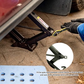 Auto Labor-Saving Jack Ratchet Wrench, Universal 360 Degree Swivel Tire Wheel Jack Ratchet Wrench Scissor Jack, Wrench Jack Lift Speed Handle Tool Car Jack Lug Wrench for Travel Motorcycle Car SUV