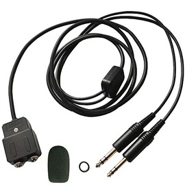 UFQ GAEC General Aviation Headset Extension Cable 2 Meters Free with a Super high Density Sponge with O Ring