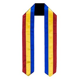 Vision Wear Chad Flag Graduation Sash/Stole International Study Abroad Adult Unisex