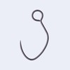 Vanfook ME-31B Minnow Experthook Single Hooks, Medium Wire Inline Eye