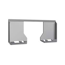 5/16" Skid Steer Attachment Plate, Universal Quick Attach Mounting Plate for Bobcat Kubota Tractors