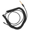 Coiled Headphone Cable Gold Plated Connector Replacement Headset Sound Cord