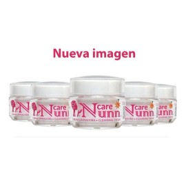 Nunn Care 5 Cremas Limpiadoras Tipos de piel Grasa, Seca, Mixta