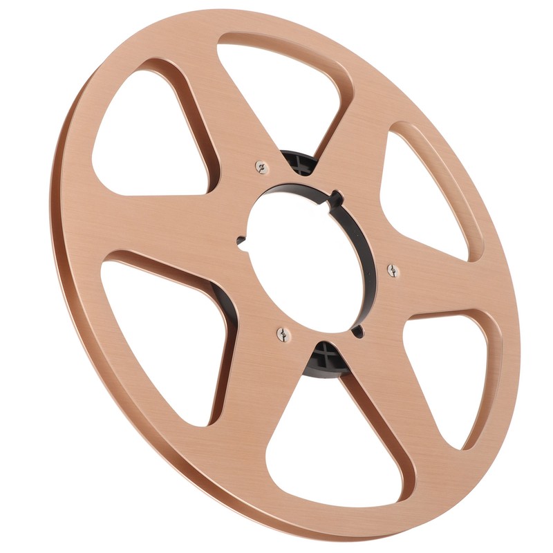 1/4 10 Inch Empty Tape Reel Aluminum Alloy Reel Tape
