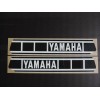 Evolution MX 1977-1978 Yamaha YZ 400 Gas Tank Decal Set.