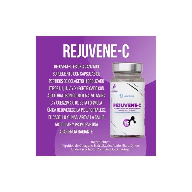 Kit Quemador Grasa Corporal + Suplemento Rejuvene-c Biotina