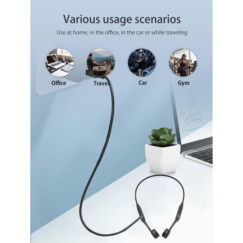 NOUKAJU Charger for IFECCO X17/X7 Bone Conduction Headphones, Magnetic USB