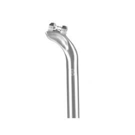 Velo Orange Grand Cru Long Setback Seatpost MKII: 30.2mm Setback, 27.2mm, 300mm, Silver