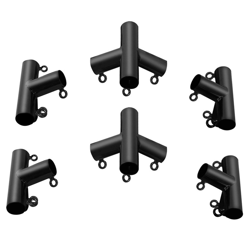 Aoneky 1 3/8'' 6/8/10-Legs High Peak Corner Canopy Fitting Couplers