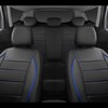 CAR PASS Universal FIT Piping Leather Car Seat Cover, for