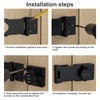 MIYUANGKJ Pack of 2 Hasp Combination Lock 5 Inch Security
