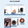 Key Lock Box Sturdy Waterproof Rust Resistant Large Capacity Wall