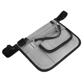 Operitacx Server Apron with Pockets Half Waist Apron for Men and Women Adjustable Belt for Restaurant and Kitchen Efficient Tool Management and Elegant Design