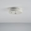 Kidde Smoke Detector with Safety Light for Hearing Impaired, Battery