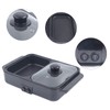 2 in 1 Electric Hot Pot with Grill, 1200W 110V