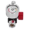 Cryfokt Paint Gun Air Adjusting Regulator, G1/4 Thread, Stainless Steel,