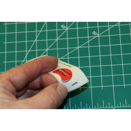 Budweiser 1980s - 1990s BUD Budweiser FACTORY DIECUT decals *DECAL SHEET ONLY* OPI decals