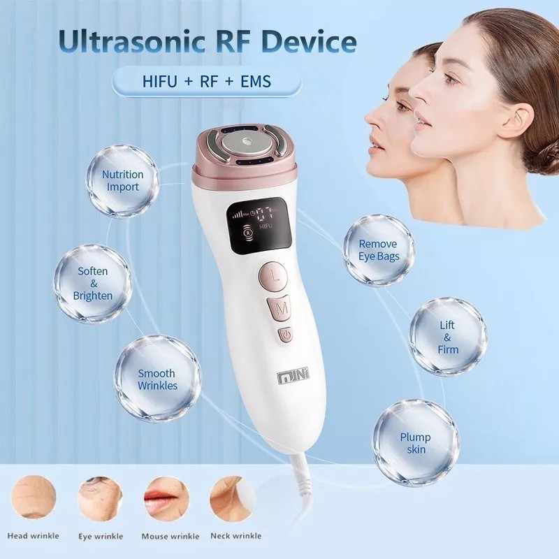 ForeverLily Mini Hifu 2.0 Portátil Rejuvenecimiento Facial,rf,antiedad