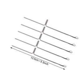 Acouto 50Pcs Steel Knitting Machine Needles, Weaving Tool Accessories, Fit for KH821 KH831 KH851 KH868 KH860 KH871 KH881, Easy to Use & Install