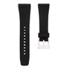Ewatchparts 26mm Rubber Watch Band Strap Compatible With Seiko Velatura