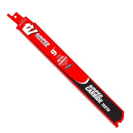 Diablo Tools 9 Inch 12 Tpi Carbide Teeth Reciprocating Saw Blade For Thin Metal