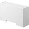 Yamazaki 5443 Two-Way Mask Storage Case, White, Approx. W 8.7