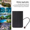 Solar Oxygen Pump 2.5W High Power Lightweight Fishing Pool Oxygen