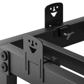 SUYAUU Non Slip Mattress Gaskets for Bed Frame, Cute Cartoon Mattress Holder in Place Gripper, Heavy Duty Anti-Slip Baffle Mattress Retainer Bar, Keep Mattress from Sliding Gripper, Adjustable, 6 PCS