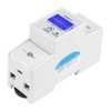 5‑80A 50Hz Digital LCD Single Phase Energy Meter Watt Meter