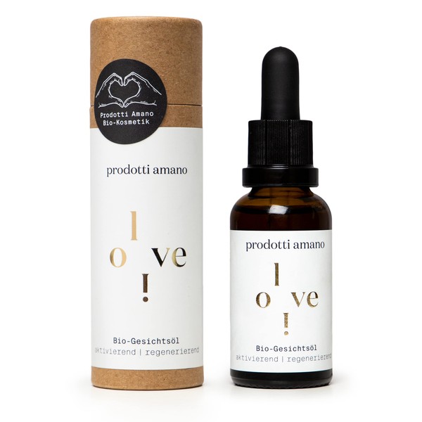100% Certified Organic Cosmetic Facial Oil | Unlike "Natural Cosmetics" | Regenerating & Activating Skin Care Base for All Skin Types | 100% Effective, Pure Ingredients