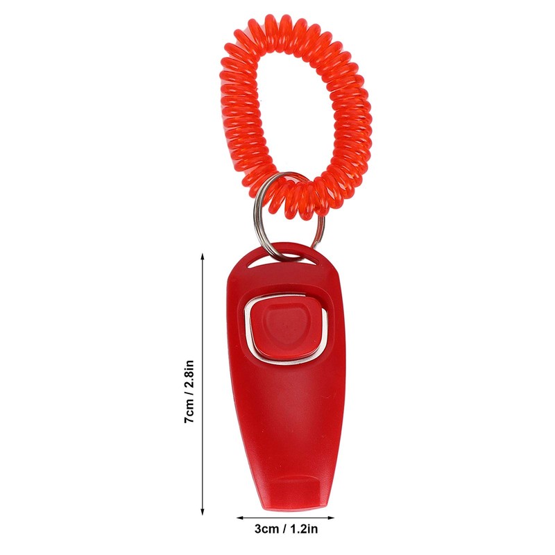 4pcs Pet Training Clicker 2 en 1 Pet Training Clickers