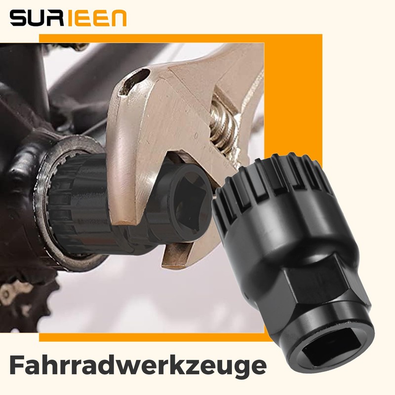SURIEEN 20-Tooth Bicycle Bottom Bracket Wrench, Bicycle Bottom Bracket Remover