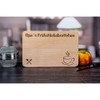 Wooden Breakfast Board with Engraving for Grandpa as a Gift
