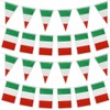 Italy Flag, Rectangular and Triangular Flags Bunting for Hanging, 60