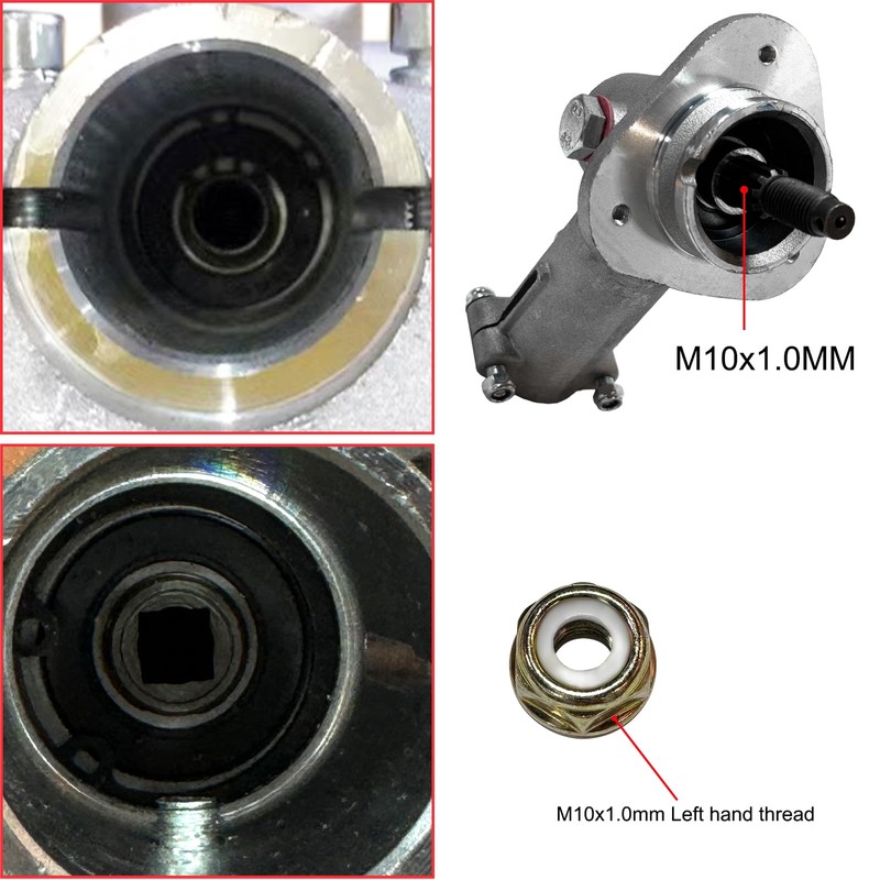 Trimmer Gear Head Gearbox Head Replacement for Echo SRM-225 SRM-225i