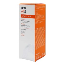 Leti At4 Crema Facial 50 Ml Tipo De Piel Atópica