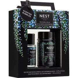 NEST Fragrances Wisteria Blue Eau de Parfum & Scented Bubbles 2-Piece Gift Set