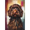 Brown Cockapoo Notebook: Lined Journal, Diary, or Notepad: Great for