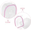 Cuenco para Acero Remojar Plástico Inoxidable de Rosa Uñas para